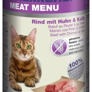 Markenprodukt PREMIERE Meat Menü Rind, Huhn und Kalb 400 g
